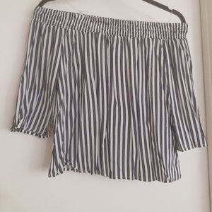 Off the shoulder blouse